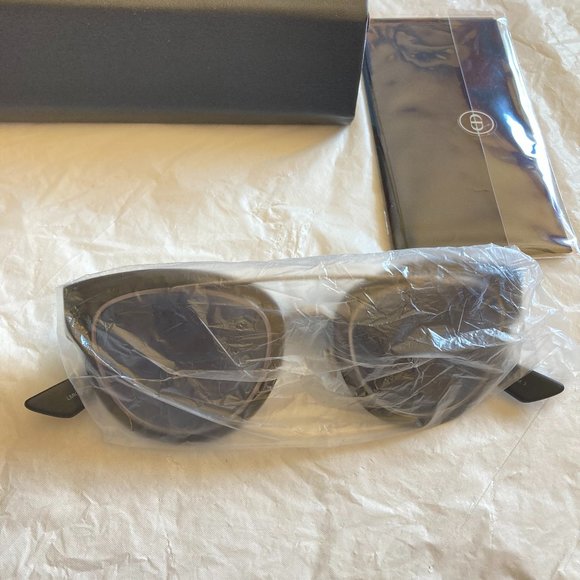 Dior CHROMIC fancy black metal wire hybrid aviator outlined cat eye sunglasses